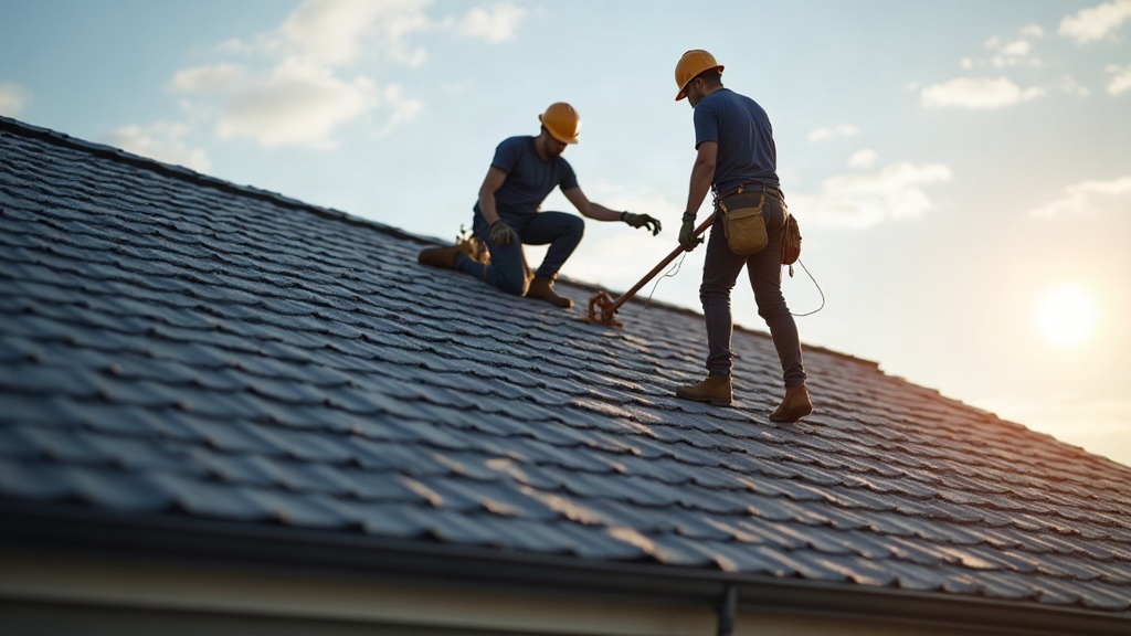 Multi-unit property manager roofing